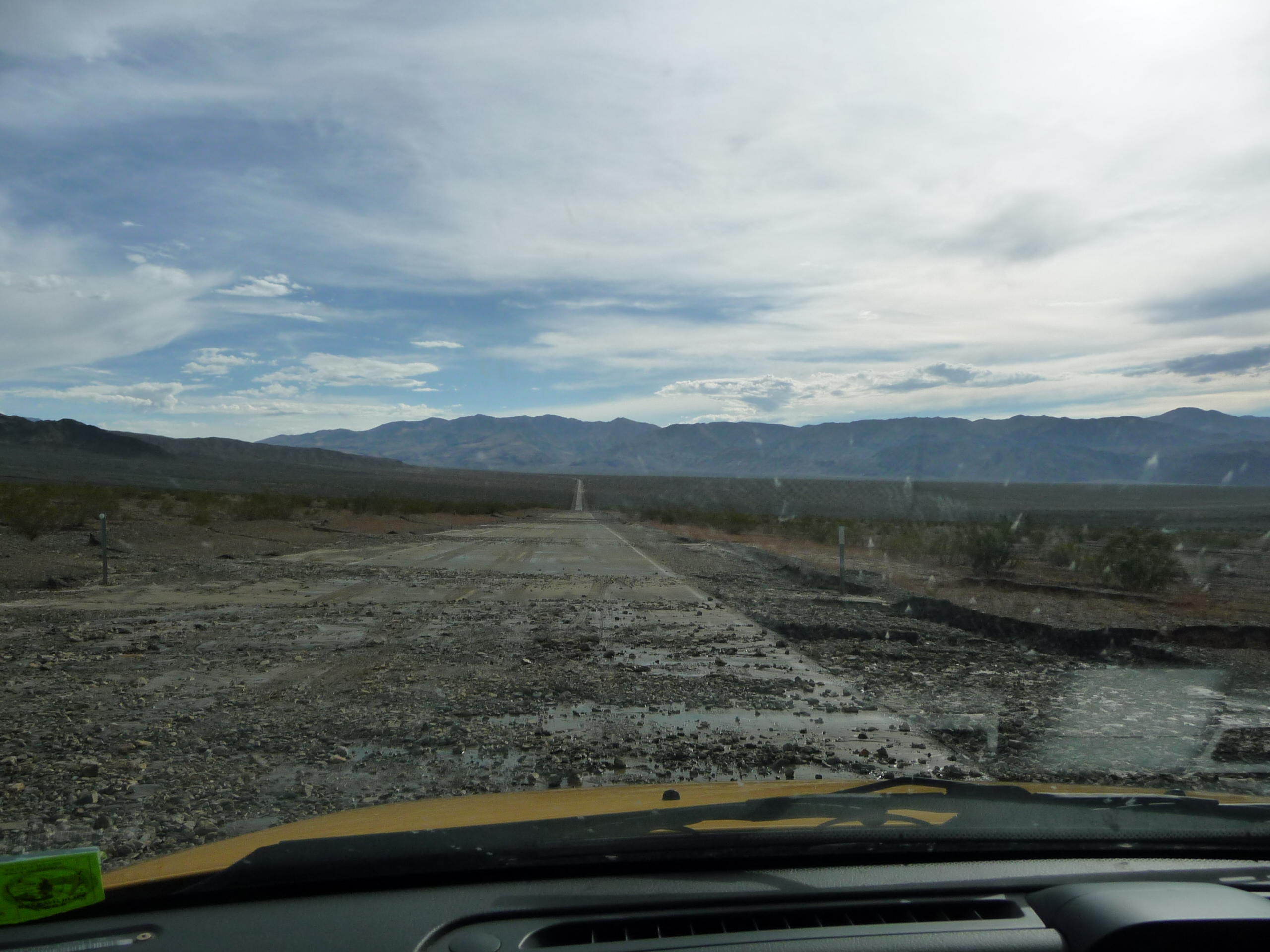 Krisenkommunikation im Death Valley - Regen