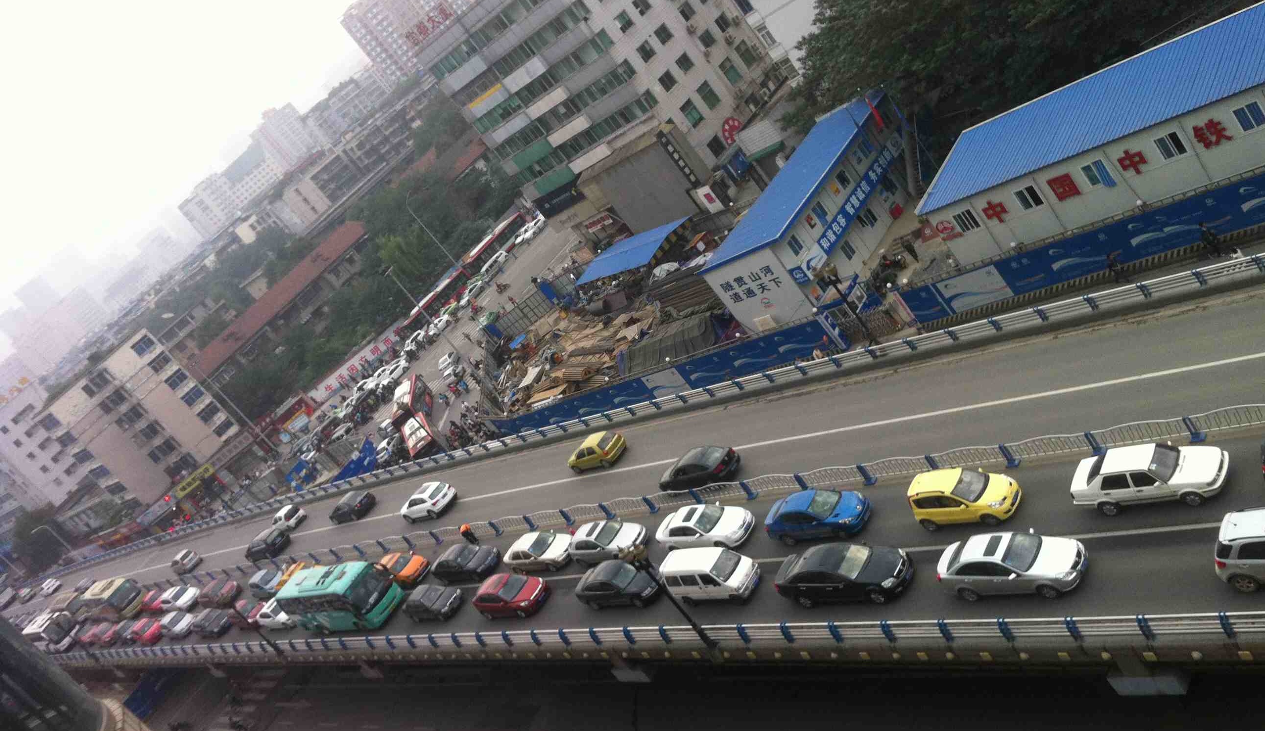 Flyover in Chengdu